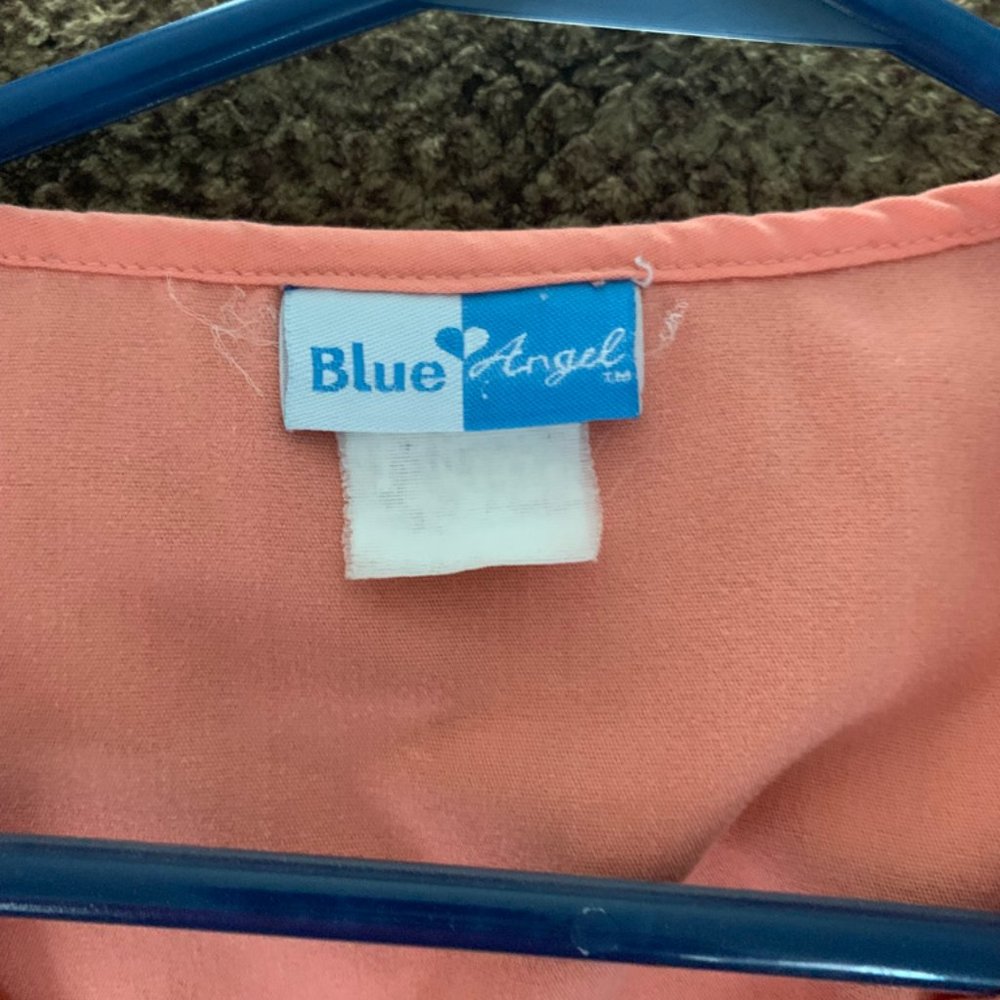 Rose Color Scrub Top - Picture 3 of 3